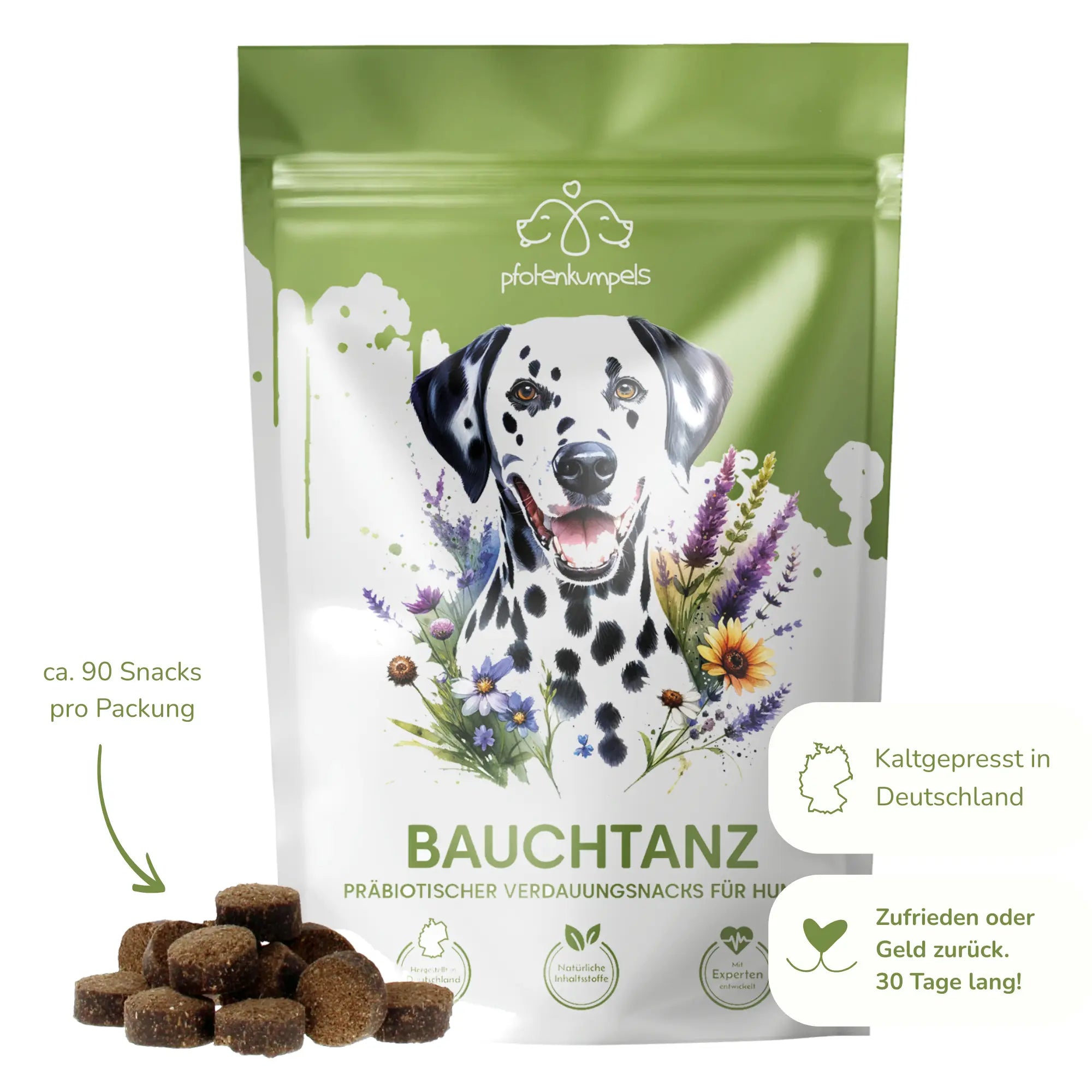 Sodbrennen beim Hund: Bauchtanz von Pfotenkumpels hilft  pfotenkumpels