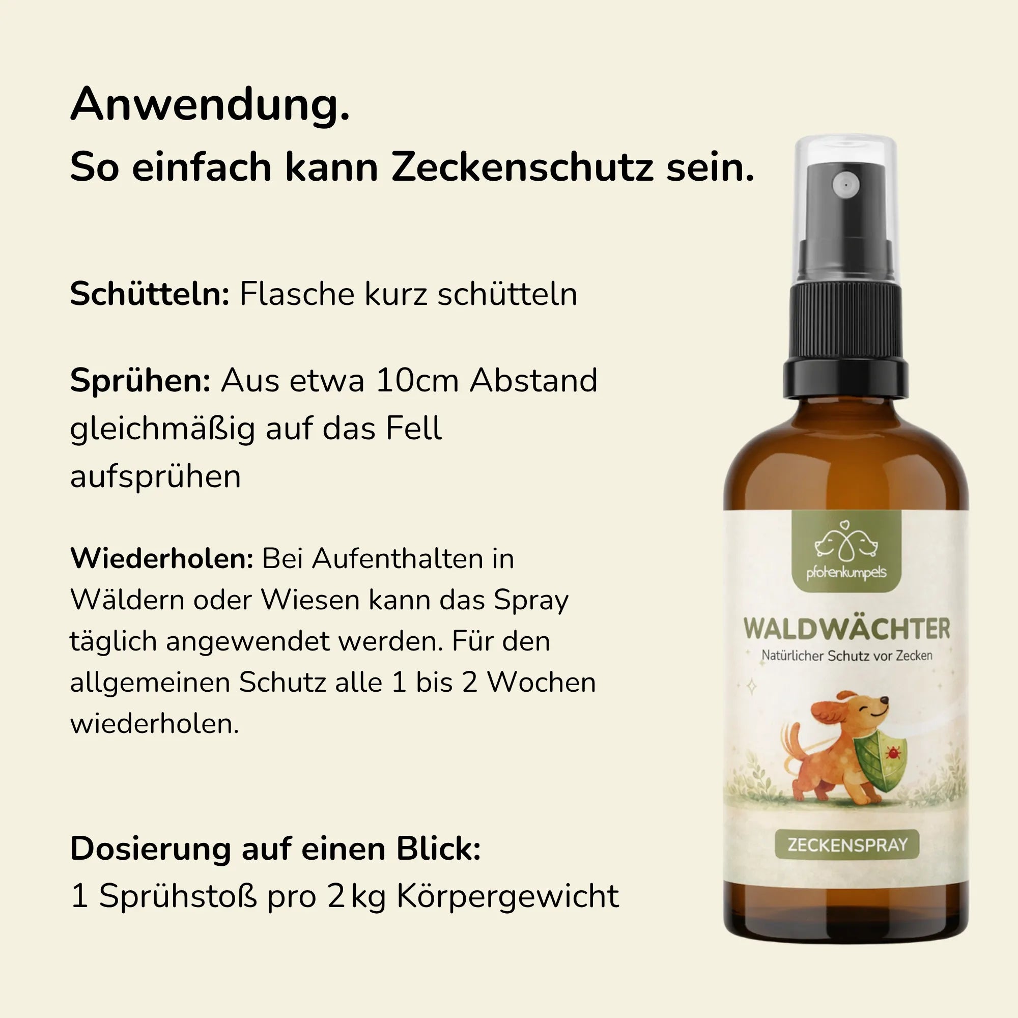 Wächter-Duo - Zeckenschutz für Hunde