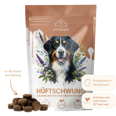 Hüftschwung - Leckere Gelenktabletten für Hunde