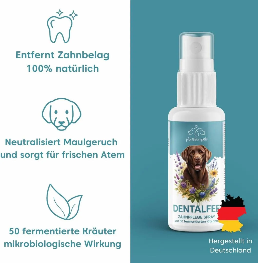 pfotenkumpels 'Dentalfee' - Dentalspray / Zahnpflege Spray für Hunde